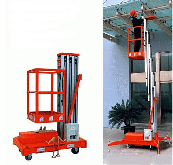 10米单桅柱铝合金升降机